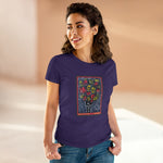 RED AND YELLOW Women's Heavy Cotton Tee