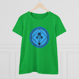 Kokoberry BLUE AND GREEN Women's Heavy Cotton Tee