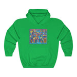 PARTY ALL NIGHT  Unisex Heavy Blend™ Hooded Sweatshirt