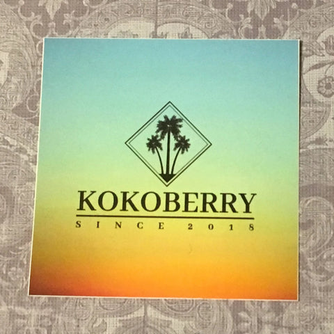 5 pack of Kokoberry Stickers 1st Edition