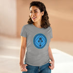 Kokoberry BLUE AND GREEN Women's Heavy Cotton Tee