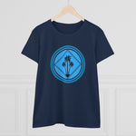 Kokoberry BLUE AND GREEN Women's Heavy Cotton Tee