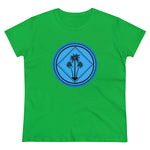 Kokoberry BLUE AND GREEN Women's Heavy Cotton Tee